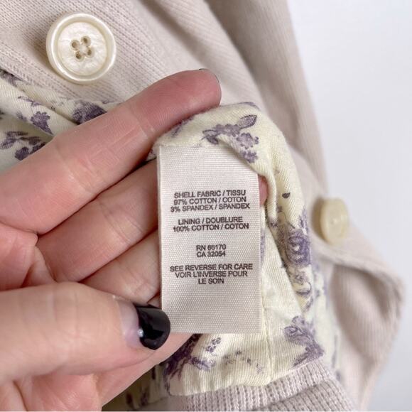 Free People Vintage Y2K Jacket Cropped Shacket Coat Cottage Granny Boho Small 4 - Picture 9 of 12